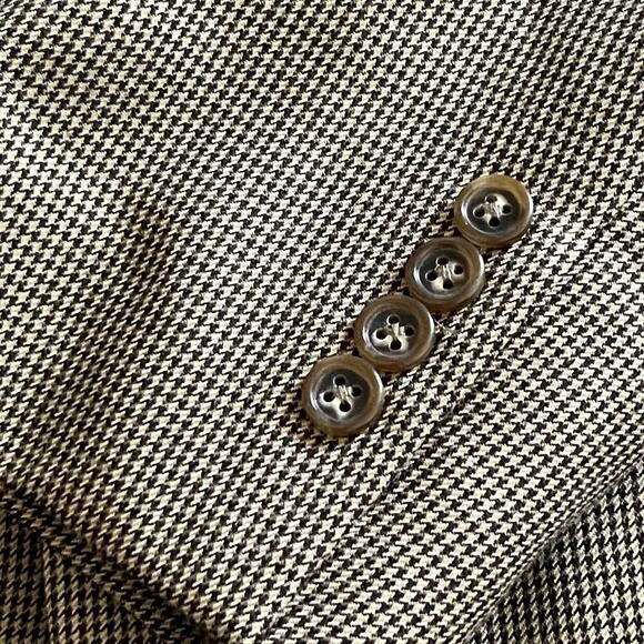 JoS. A. Bank Men's Wool Plaid Sport Jacket Size 43R - Picture 6 of 9